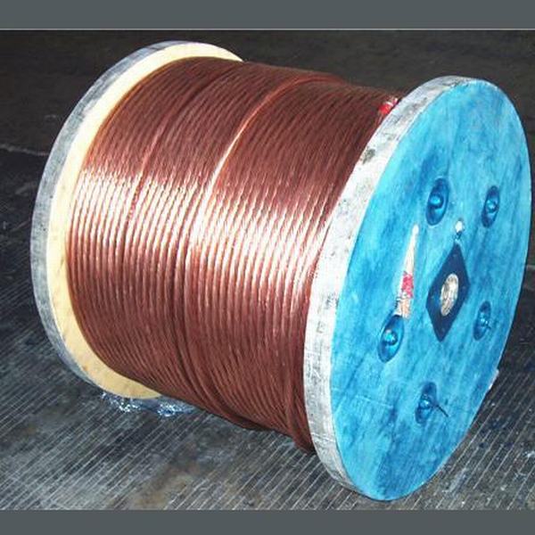 Chine 
                                 Meilleur prix du fil en acier recouvert de cuivre de 30 % de la conductivité Copperweld conducteur CCS                              fabrication et fournisseur