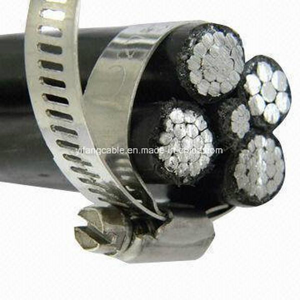 Cable Aerial Bundle Fr-N1xd9-Ar NFC 33 209 with Carrier 70mm2 Phase 70~150mm2