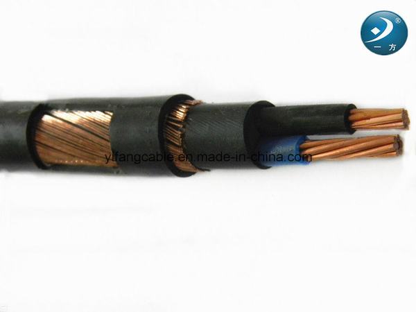 
                                 Câble coaxial de l'aluminium 8000 3core, 6 AWG                            
