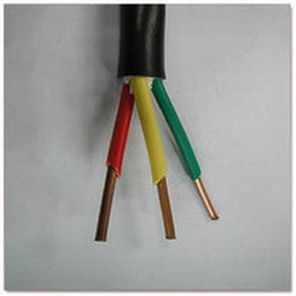 
                                 Conductor de cobre recubierto de PVC Vvg Ng 3 núcleos a 2,5 mm Cable Unarmour                            