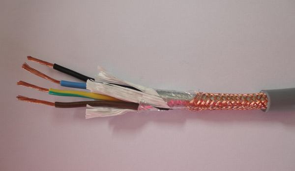 Copper Wire Braiding Shielded Control Cable with XLPE Insulation