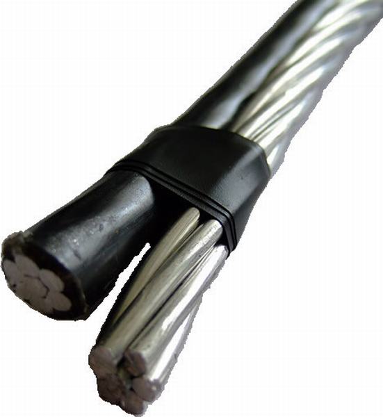 
                                 Dúplex (1+1) caída del servicio de cable conductor de aluminio                            