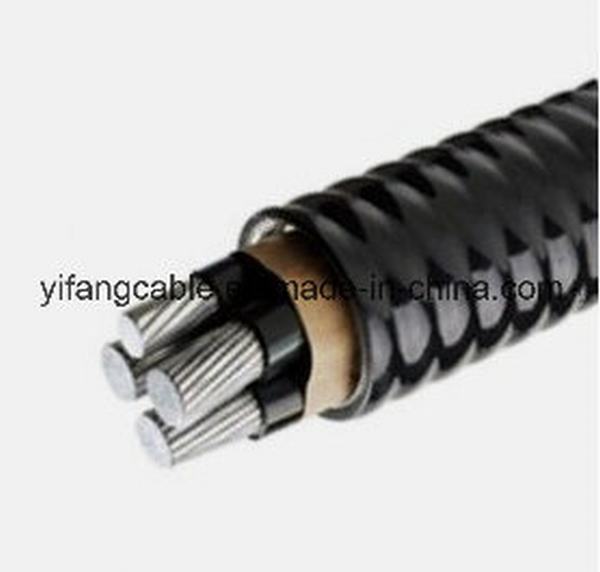 Cina 
                                 Quattro Conductor Aluminum Jacketed Mc Cable e Grounding Conductor 600V                              produzione e fornitore