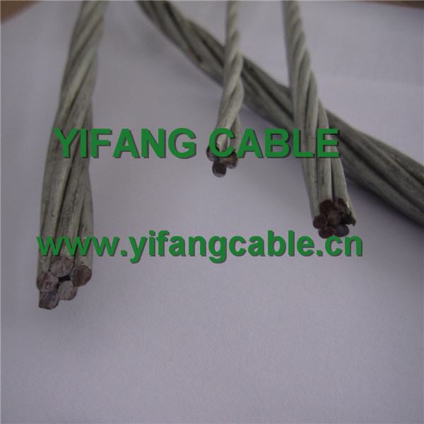 Galvanised Steel Earth Wire 3/2.64mm 7/4.00mm 7/2.64mm