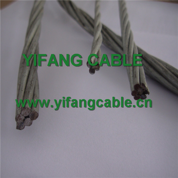 Galvanised Steel Guy Wire Earth Wire 3/2.64mm 7/4.00mm 7/2.64mm