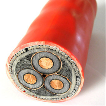 
                La norme CEI 60502 BS 6622 Al/XLPE/swa/PVC Câble d′alimentation souterraine 8.7/15Mv kv Cu/XLPE/PVC/ swa/PVC Câble d′alimentation 3x150mm2
            