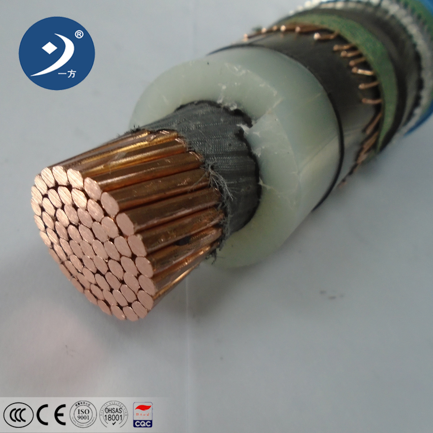 IEC Standard High Tension 20kv 35kv 3 Core Aluminum XLPE Armoured Cable