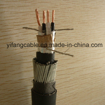 
                Tableau de Cable 2px1.5mm2 swa est en PVC/OS tordu fabricant du câble de commande de l′écran
            