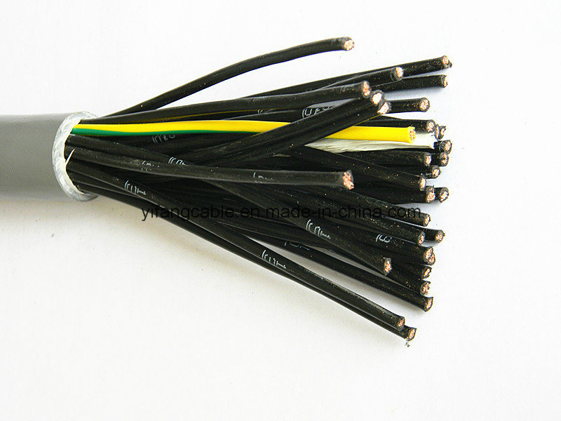 
                Kvv Kvvr Kvvp Kvvrp câble électrique gaine PVC multiconducteurs Câble de commande pour système de commande
            