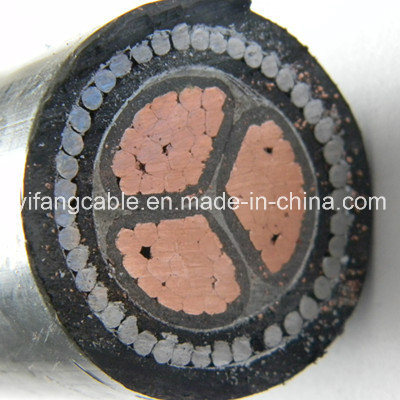 
                Изоляционная стальная лента из меди/алюминия 0.6/1kv XLPE/PVC с низким напряжением Бронированный электрический кабель питания 3c240 мм2
            