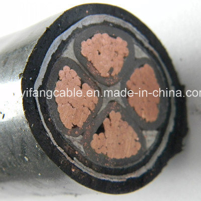 Cina 
                Cavo di alimentazione rivestito in PVC isolato XLPE con conduttore in rame/alluminio a bassa tensione Cavo elettrico 0.6/1kv in acciaio armato da 4c95mm2
             fornitore