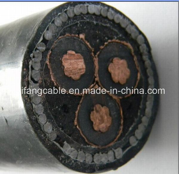 Chine 
                                 Câble moyenne tension Cu/XLPE/Sta ou swa/PVC N2xs (F) 2Y                              fabrication et fournisseur