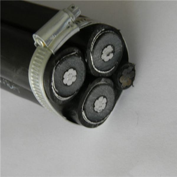China 
                                 Aislamiento XLPE de media tensión de la pantalla de cinta de aluminio Cable ABC                              fabricante y proveedor