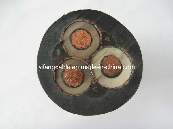 China 
                        Mv Rubber Insulated Flexible Copper Power Cable
                      manufacture and supplier