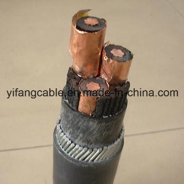 Chine 
                                 Mv câble souterrain avec XLPE/swa/PVC 12/20 (24) Kv                              fabrication et fournisseur