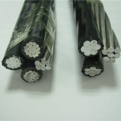 Overhead Insulated Cable XLPE Insulated Aluminum Triplex 6AWG ABC Cable