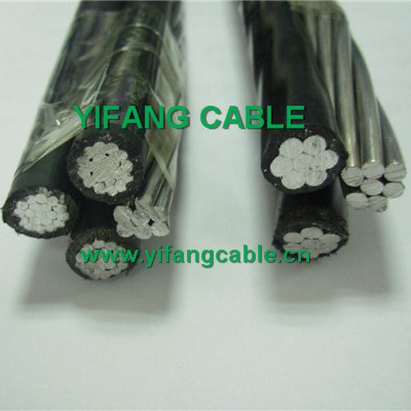 China 
                                 Quadruplex 0.6/1kv de tensión nominal de cable de antena de cable incluido                              fabricante y proveedor