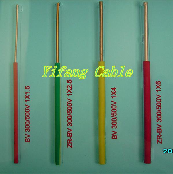 Chine 
                                 Single Core fil isolé PVC                              fabrication et fournisseur