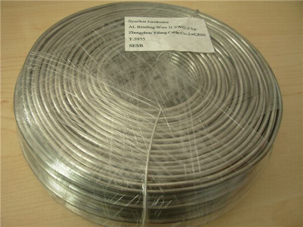 China 
                                 Alambre de amarre de aluminio sólido/Cable pegado                              fabricante y proveedor