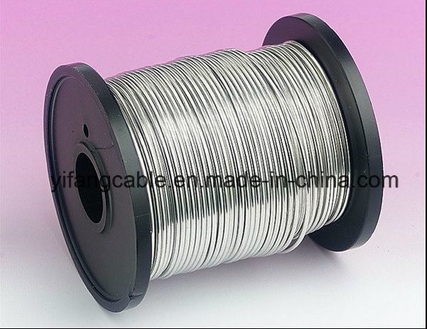 
                                 Tinned solido Copper Wire per Overhead Line e Grounding ASTM Standard                            