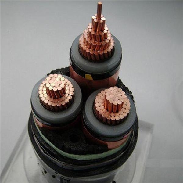 Three Cores Medium Voltage XLPE Insulation Armoured Power Cable