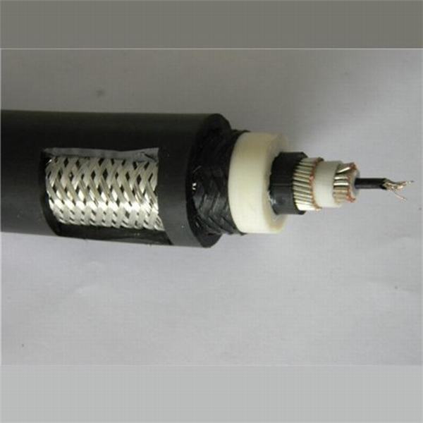 China 
                        Tinned Copper Conductor XLPE Insulated Tinned Copper Wire Braiding Shielded 66kv DC Cable
                      manufacture and supplier