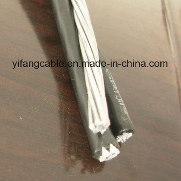 China 
                        Triplex Service Drop 600V Aluminum Conductor - AAAC 6201 Alloy Neutral Messenger
                      manufacture and supplier
