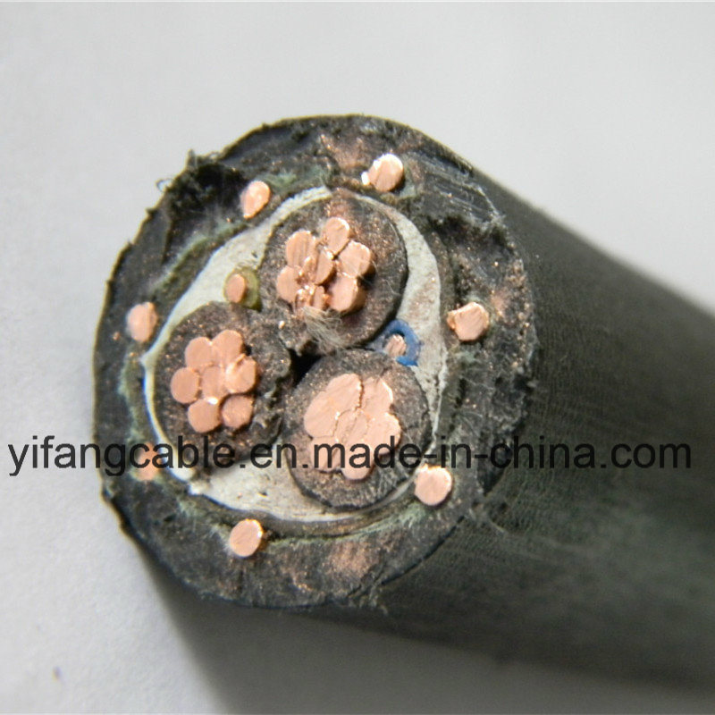 China 
                Trxlp 35kv Urd Concentric Cable LLDPE Jacket Aeic CS8-07 One Third Neutral Urd Copper Neutral Cable
              manufacture and supplier