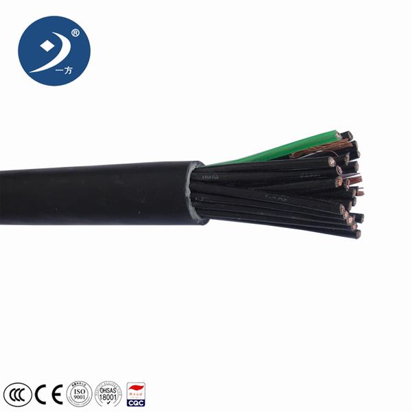 China 
                                 Zr Kvvrp Multicore Control flexible Cable de Alimentación Eléctrica - 0,5 mm2 X 16c                              fabricante y proveedor