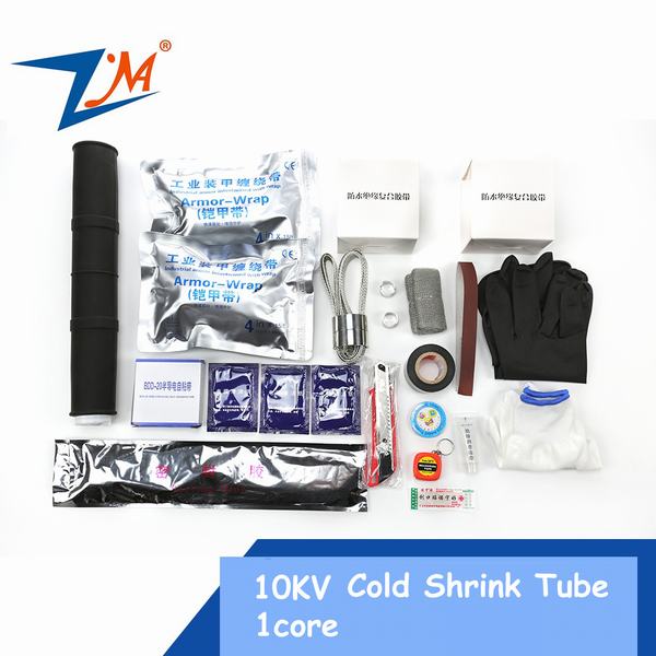 China 
                                 10kv en frío de caucho de silicona funda retráctil tres/One-Core Mixto/tubo                              fabricante y proveedor