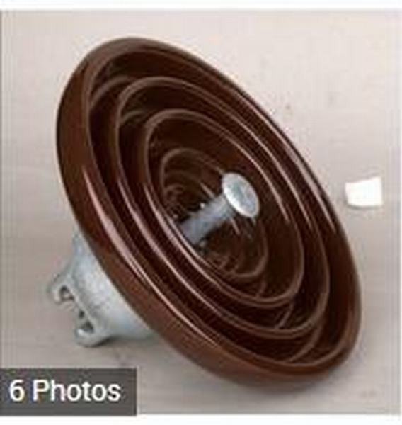 China 
                                 52-1 Estándar ANSI/2/4/6/10/11/12 el disco de porcelana aislante de la suspensión de tipo horquilla                              fabricante y proveedor
