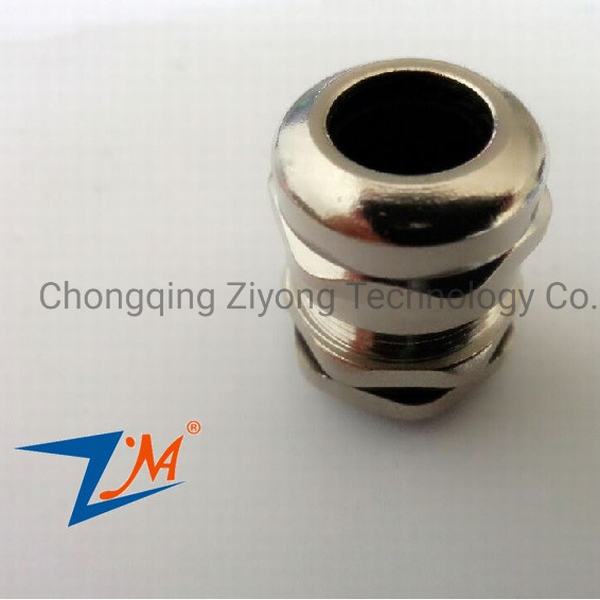 China 
                        CE Nickle Plated Brass Cable Gland M18*1.5
                      manufacture and supplier
