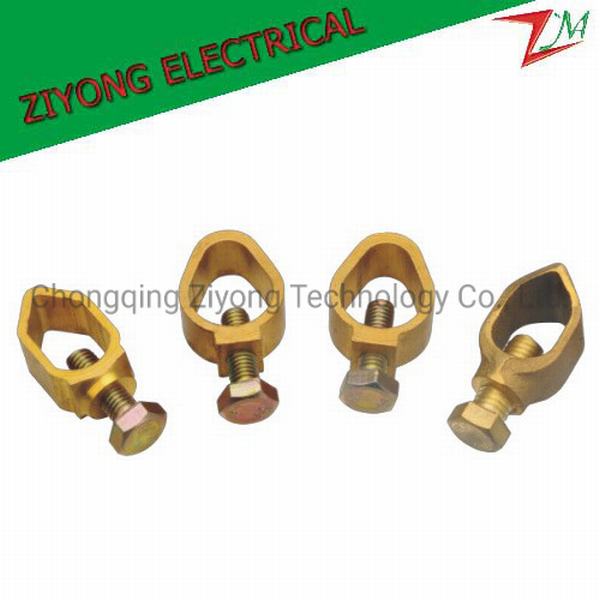 China 
                        Electric Copper Earth Cable Clamp Manufacturer
                      manufacture and supplier