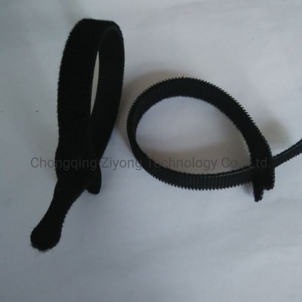 China 
                        Self-Locking Hook & Loop Cable Tie Tape
                      manufacture and supplier