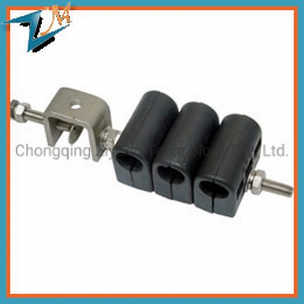 China 
                        Stainless Steel Power and Fiber Optic Feeder Cable Clamp
                      manufacture and supplier