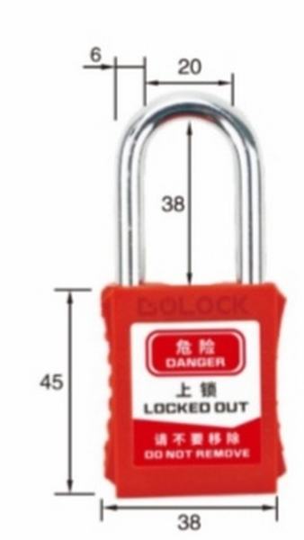 China 
                        Steel Lock Shackle Steel (A3)
                      manufacture and supplier