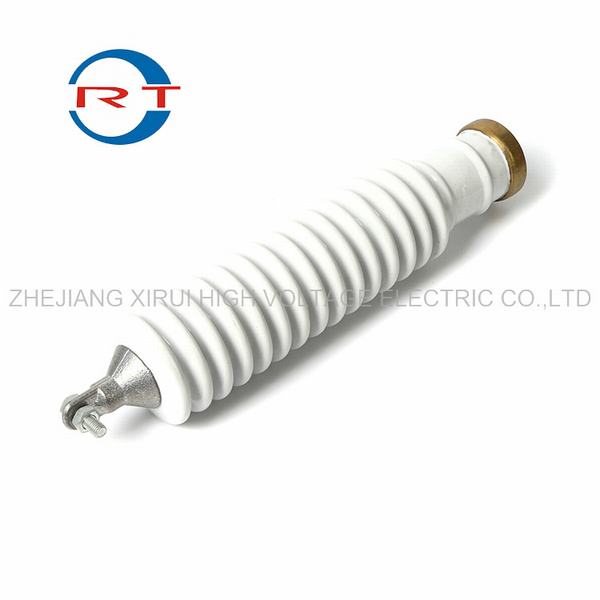 China Suppliers Porcelain Without Gap Ceramic Housed ZnO Lightning Arrester