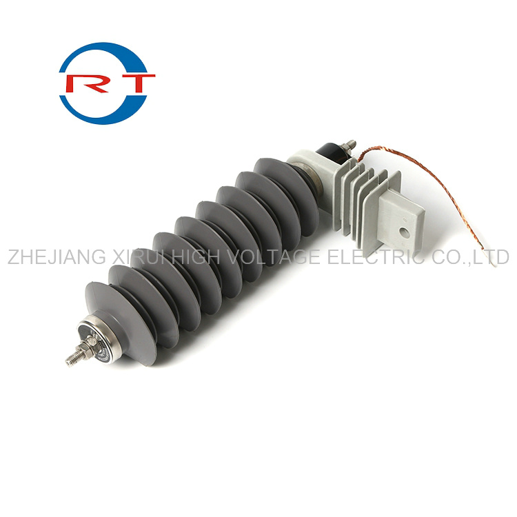 China 
                Fábrica Xirui Bulk 24kv 5/10ka Metal Oxide Lightning supressor
              fabricação e fornecedor
