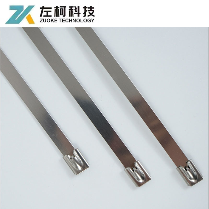 China 
                304 High Temperature Resistant Stainless Steel Cable Tie
              manufacture and supplier