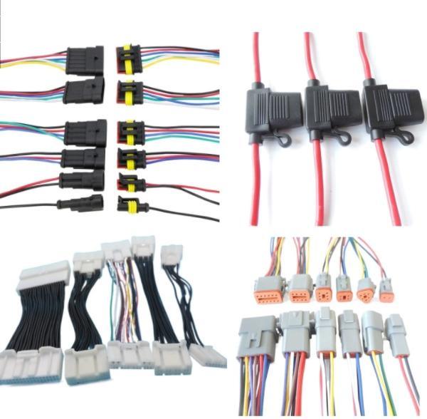 350mm Custom Wiring Harness for Automotive Multi Pins Vehicle Connection Insulation Wire Automotive Wiring Harness