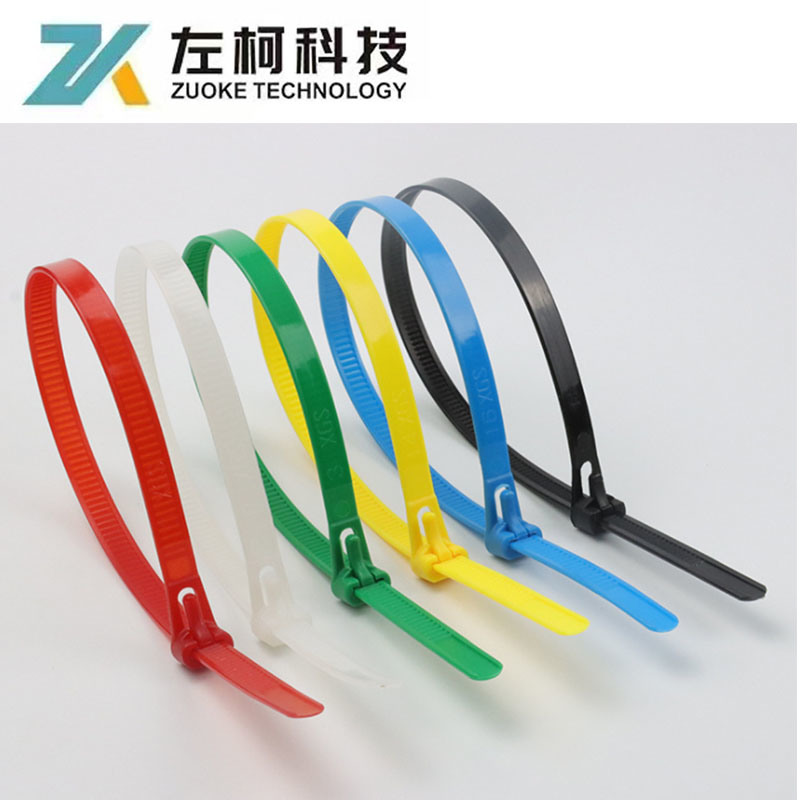 Cable Organizer RoHS Numbered Plastic Cable Zip Tie