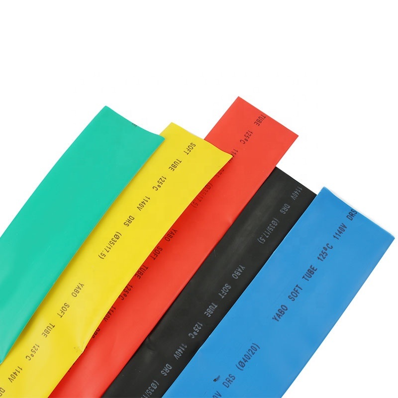 Colored Polyolefin High Temperature Wire Cable Sleeve