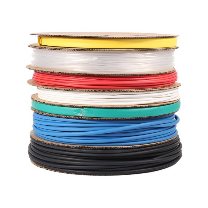 Electric Heat Shrinkable Sleeve Cable Insulation Tube (Five colour)