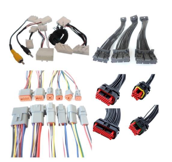 China 
                Heat Resistant Custom Cable Assembly Molex Jst Te Lvds Automotive Engine Wire Harness
              manufacture and supplier