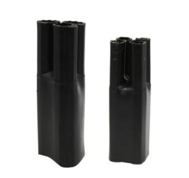 Heat Shrink Cable Insulation Electric Heat Shrinkable Breakout Boots Black Heat-Shrinkable Finger Sleeve