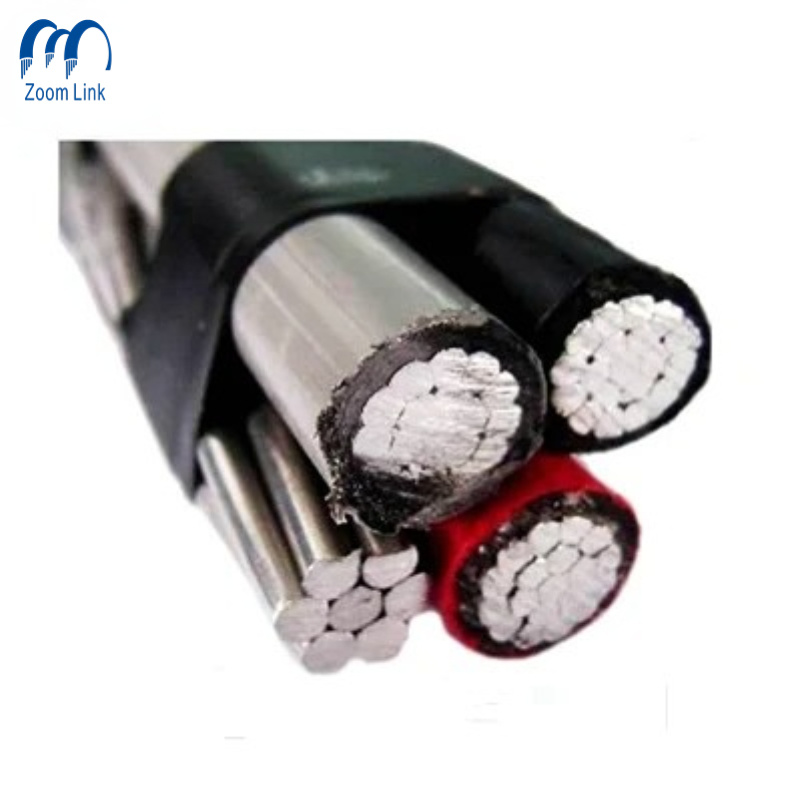0.6/1kv Aluminium Twisted Cable ABC Aerial Bundle Cable Service Drop Wire Cable