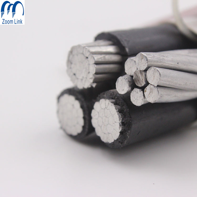 China 
                0.6/1kv XLPE aluminio aislado de paquete de antena de la caída del servicio de cable Cable ABC
              fabricante y proveedor