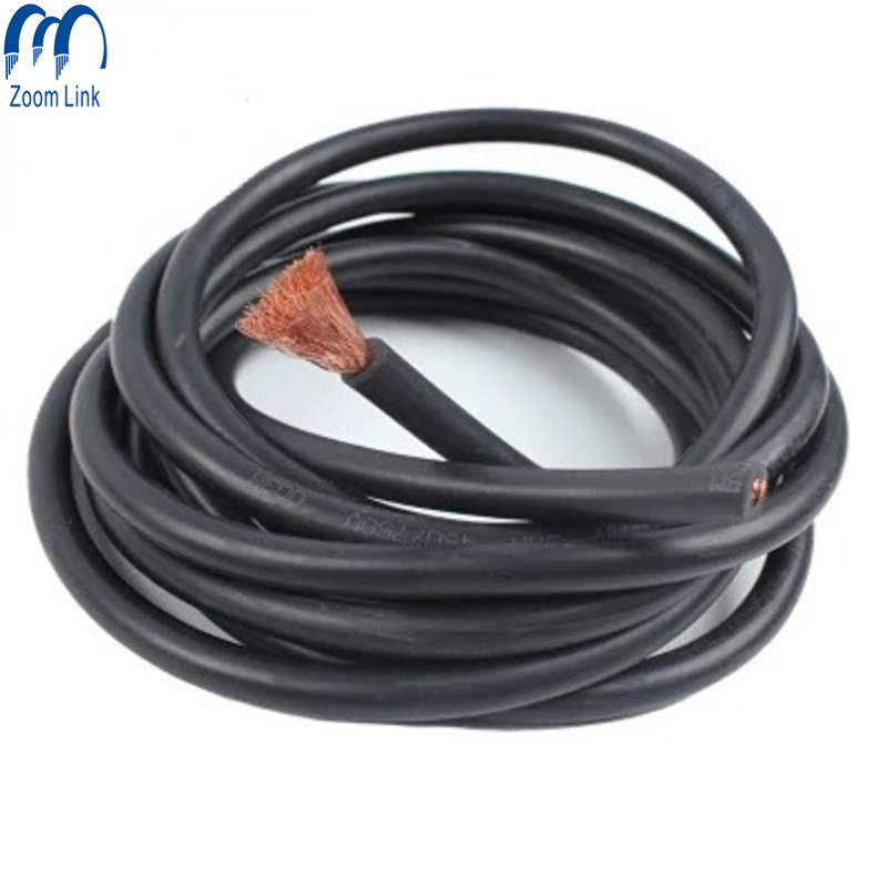 China 
                1/0 2/0 AWG 50mm 95mm Welding Rubber Flexible Cable
              manufacture and supplier