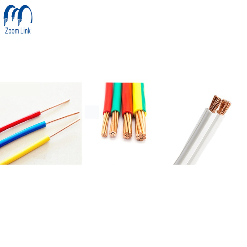
                1.5 o fio eléctrico de PVC com núcleo de cobre
            