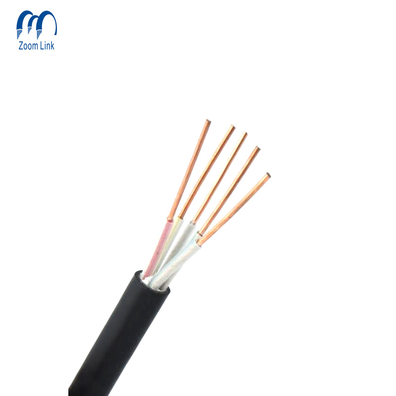 
                1–5 жил от 4 мм до 500 мм 0.6/1 кв изолированный Электрический кабель 5X4 мм
            